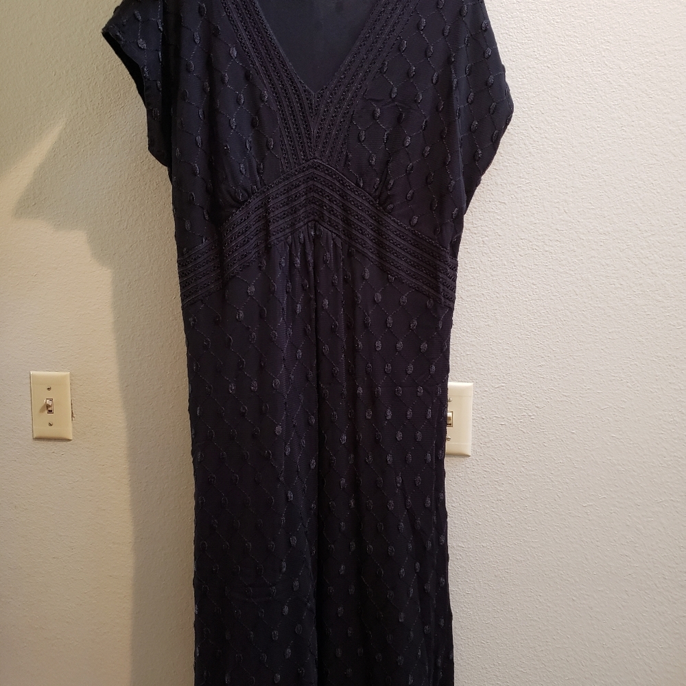 Black net dress size 3x